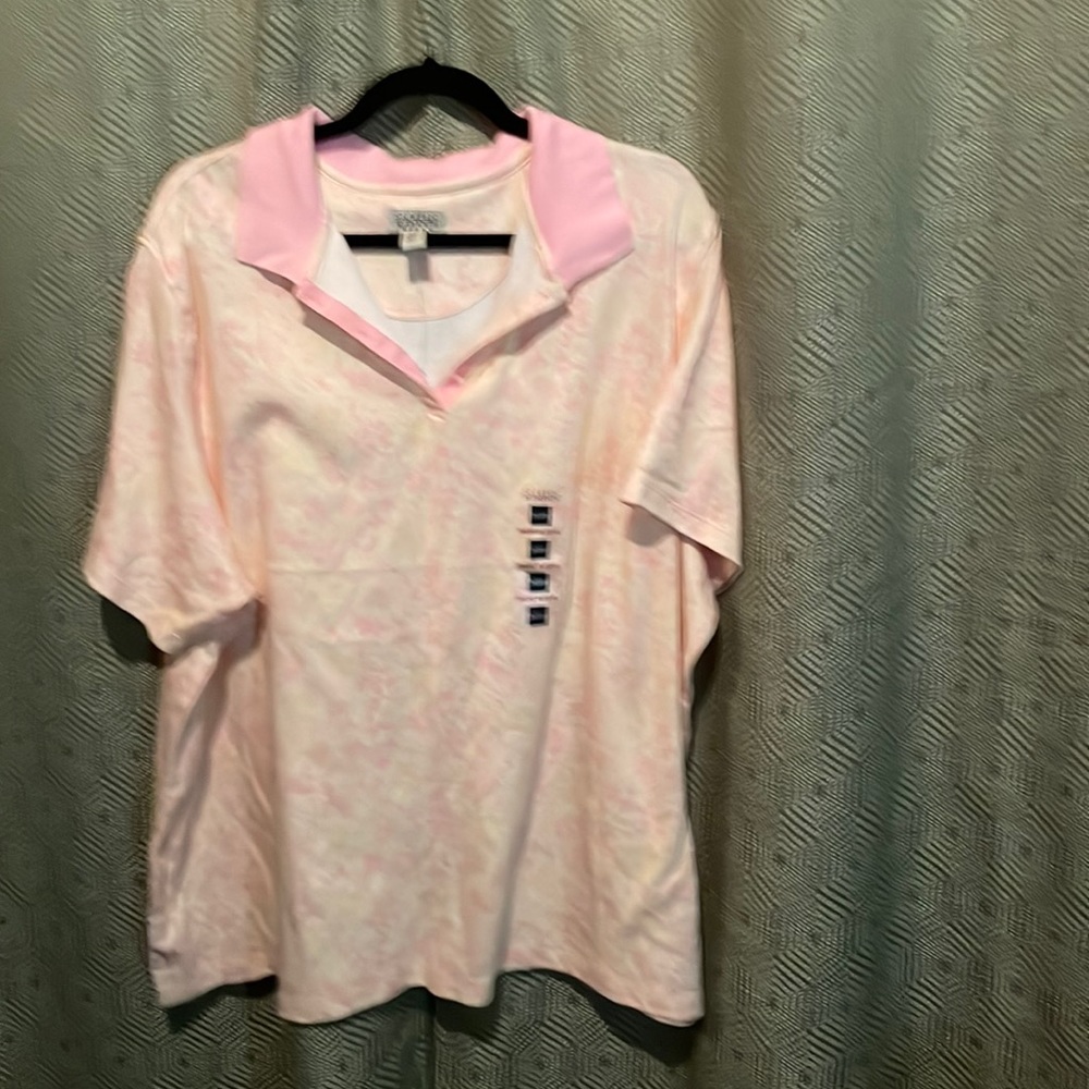 Classic Elements Woman polo top size 24-26W NWOT